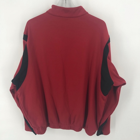 Red Nike Golf 1/2 Zip Pullover Men’s XL - Picture 4 of 6